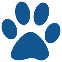 blue paw icon